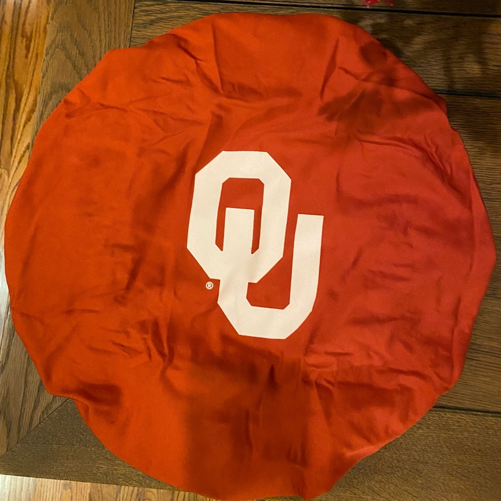 OU STEERING WHEEL COVER with elastic backing. New-never used!! $15.00 each.